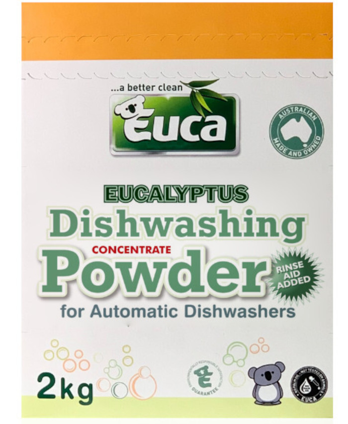 DISHWASHER POWDER EUCALYPTUS 2KG BOX Euca