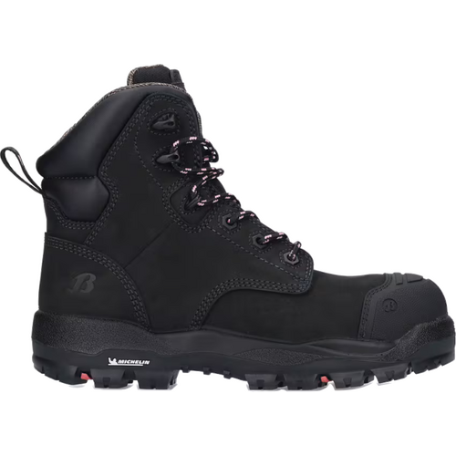 WORKWEAR, SAFETY & CORPORATE CLOTHING SPECIALISTS Mallee - LADIES 150mm Zip sided steel toe safety boot - (US SIZING)