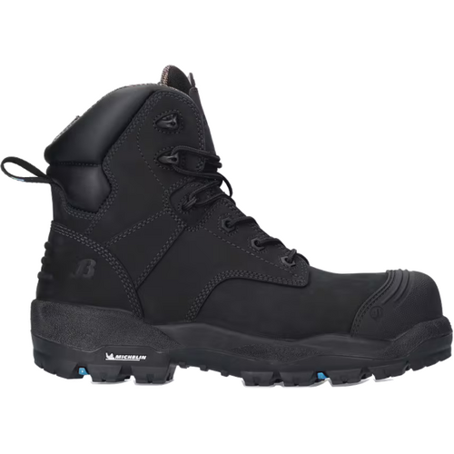 WORKWEAR, SAFETY & CORPORATE CLOTHING SPECIALISTS - Overland - 150mm Zip sided steel toe safety boot