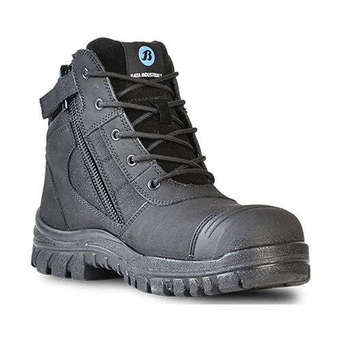 WORKWEAR, SAFETY & CORPORATE CLOTHING SPECIALISTS Naturals - Zippy - Black Safety Boots