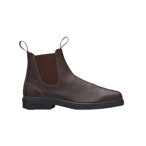 WORKWEAR, SAFETY & CORPORATE CLOTHING SPECIALISTS Brown elastic side dress boot