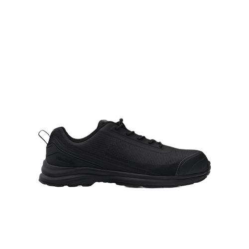 WORKWEAR, SAFETY & CORPORATE CLOTHING SPECIALISTS Black breathable nylon upper anti-static uniform safety jogger
