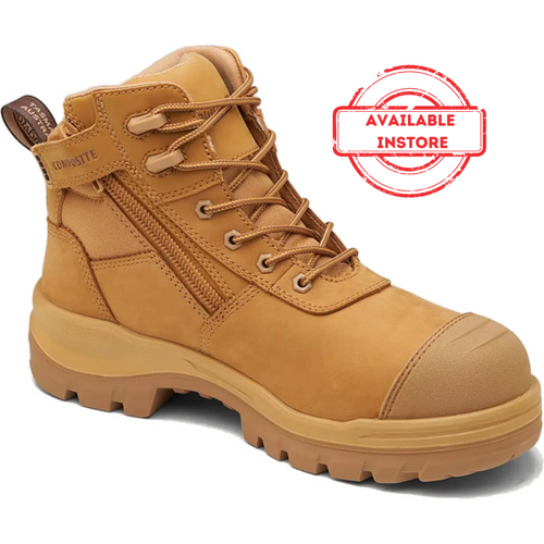 WORKWEAR, SAFETY & CORPORATE CLOTHING SPECIALISTS 8550 - RotoFlex - Wheat water-resistant nubuck 135mm safety boot