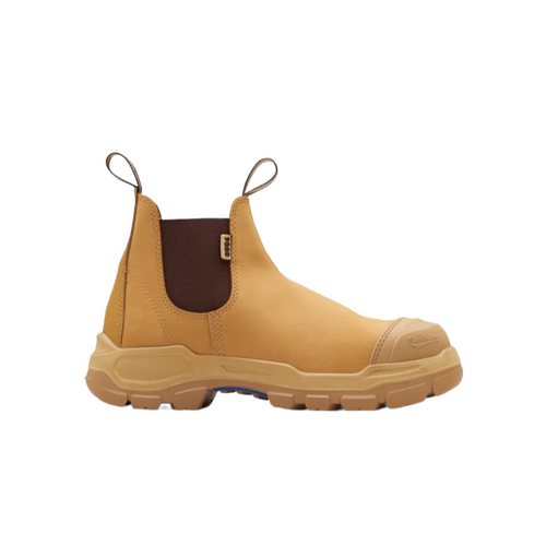 WORKWEAR, SAFETY & CORPORATE CLOTHING SPECIALISTS - RotoFlex Wheat water-resistant nubuck elastic side safety boot
