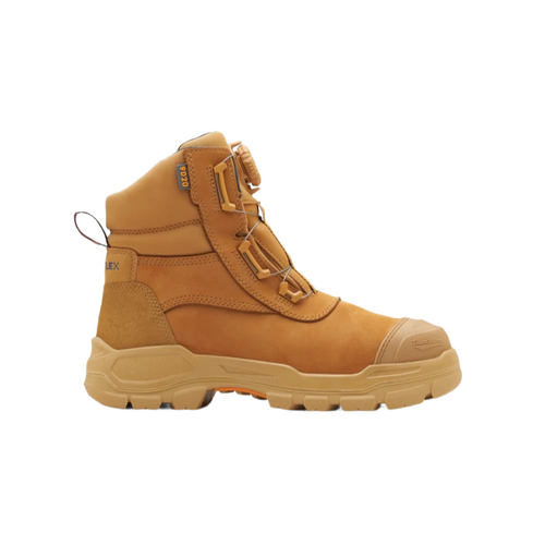 WORKWEAR, SAFETY & CORPORATE CLOTHING SPECIALISTS - RotoFlex Wheat water-resistant premium nubuck 150mm Boa® Lacing safety boot