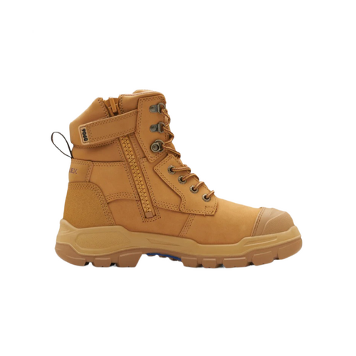 WORKWEAR, SAFETY & CORPORATE CLOTHING SPECIALISTS RotoFlex Wheat water-resistant nubuck 150mm zip sided safety boot