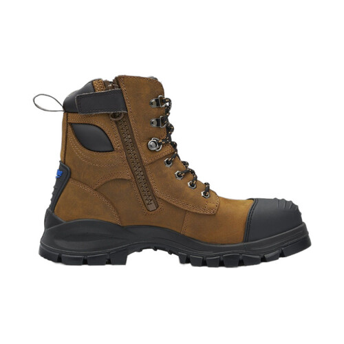WORKWEAR, SAFETY & CORPORATE CLOTHING SPECIALISTS - DISCONTINUED - 983 - Xfoot Rubber - Crazy Horse Side Zip Boot