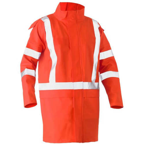 WORKWEAR, SAFETY & CORPORATE CLOTHING SPECIALISTS DISCONTINUED - X TAPED 4 IN 1 RAIN JACKET