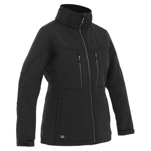 WORKWEAR, SAFETY & CORPORATE CLOTHING SPECIALISTS WOMENS FLX & MOVE HOODED SOFT SHELL JACKET