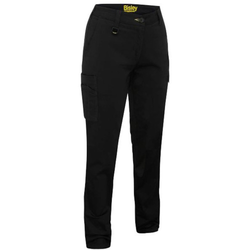 WORKWEAR, SAFETY & CORPORATE CLOTHING SPECIALISTS - WOMENS STRETCH COTTON CARGO PANTS