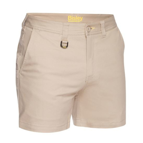 WORKWEAR, SAFETY & CORPORATE CLOTHING SPECIALISTS - MENS STRETCH COTTON SHORT SHORT