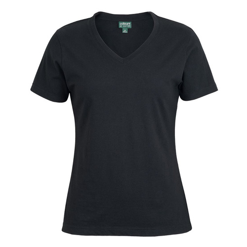 WORKWEAR, SAFETY & CORPORATE CLOTHING SPECIALISTS - C OF C LADIES V NECK TEE