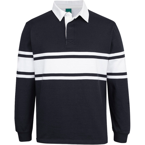 WORKWEAR, SAFETY & CORPORATE CLOTHING SPECIALISTS C of C 3 STRIPE YARN DYED RUGBY