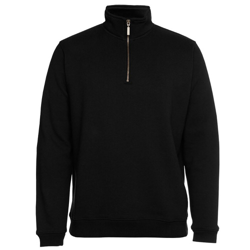 WORKWEAR, SAFETY & CORPORATE CLOTHING SPECIALISTS - Colours of Cotton 1/2 Zip Brass Sweat