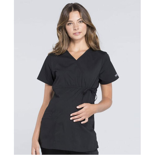 WORKWEAR, SAFETY & CORPORATE CLOTHING SPECIALISTS - Maternity - Mock Wrap Top