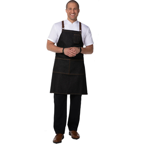 WORKWEAR, SAFETY & CORPORATE CLOTHING SPECIALISTS - Memphis Cross Back Bib Apron