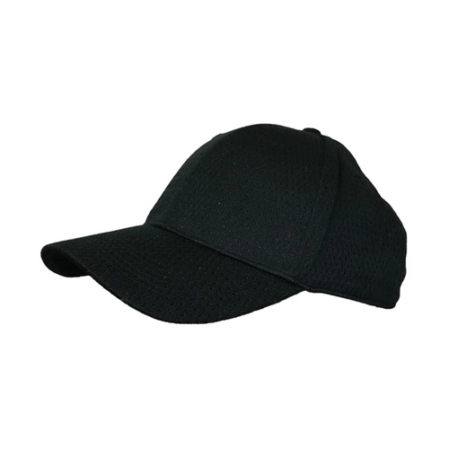 WORKWEAR, SAFETY & CORPORATE CLOTHING SPECIALISTS Black Cool Vent Baseball Cap