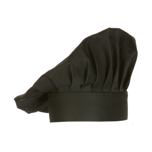 WORKWEAR, SAFETY & CORPORATE CLOTHING SPECIALISTS - Black Traditional Chef Hat
