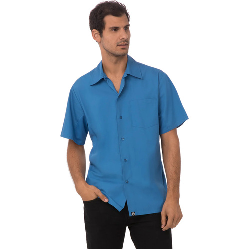 WORKWEAR, SAFETY & CORPORATE CLOTHING SPECIALISTS - Men's Universal Contrast Cook Shirt