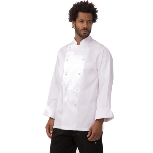 WORKWEAR, SAFETY & CORPORATE CLOTHING SPECIALISTS - Madrid Egyptian Cotton Chef Jacket