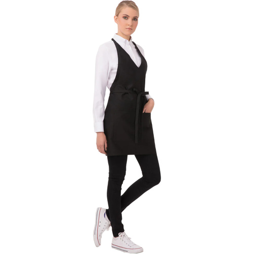 WORKWEAR, SAFETY & CORPORATE CLOTHING SPECIALISTS - V-Neck Tuxedo Apron