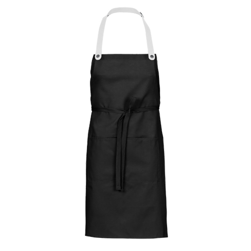 WORKWEAR, SAFETY & CORPORATE CLOTHING SPECIALISTS - Frisco Snap Butcher Apron (Add XNS05 Neck Strap colour choice to order)