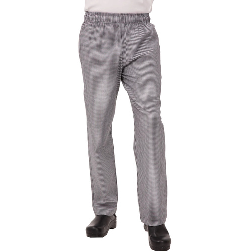 WORKWEAR, SAFETY & CORPORATE CLOTHING SPECIALISTS - Small Check Basic Baggy Pants