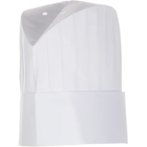 WORKWEAR, SAFETY & CORPORATE CLOTHING SPECIALISTS Oval Top Pleated Chef Hat, 9