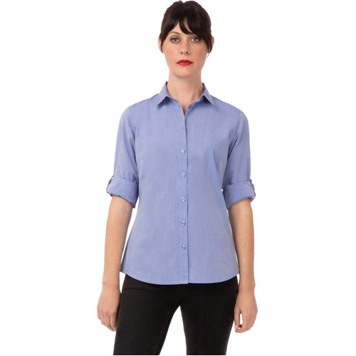 WORKWEAR, SAFETY & CORPORATE CLOTHING SPECIALISTS - Modern Chambray Dress Shirt