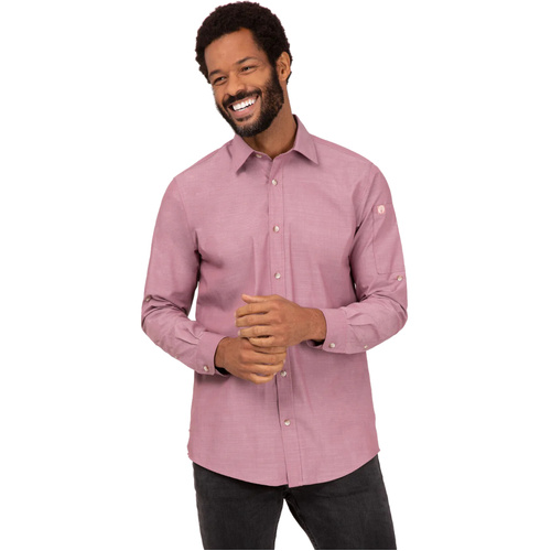 WORKWEAR, SAFETY & CORPORATE CLOTHING SPECIALISTS - Chambray Dress Shirt (Men's)