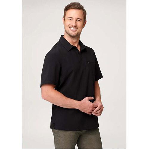 WORKWEAR, SAFETY & CORPORATE CLOTHING SPECIALISTS - City Active 4-Way Stretch Polo - Mens