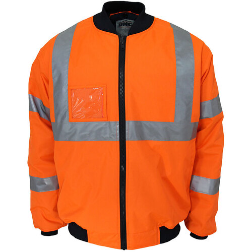 WORKWEAR, SAFETY & CORPORATE CLOTHING SPECIALISTS - HiVis "X" back flying jacket Biomotion tape