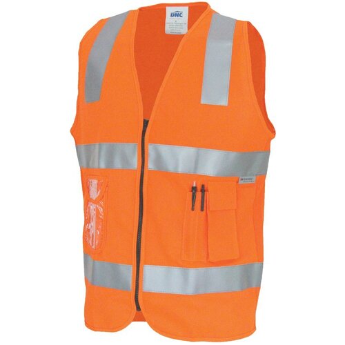 WORKWEAR, SAFETY & CORPORATE CLOTHING SPECIALISTS - Day/Night Side Panel Safety Vests
