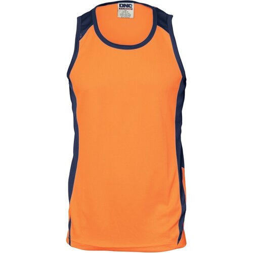 WORKWEAR, SAFETY & CORPORATE CLOTHING SPECIALISTS - Cool Breathe Action Singlet