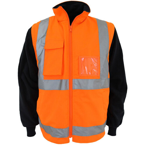 WORKWEAR, SAFETY & CORPORATE CLOTHING SPECIALISTS - HiVis "H" Pattern D/N R/Vest