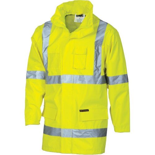 WORKWEAR, SAFETY & CORPORATE CLOTHING SPECIALISTS HiVis Cross Back D/N 2 in 1 Rain Jacket