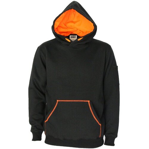 WORKWEAR, SAFETY & CORPORATE CLOTHING SPECIALISTS - Kangaroo pocket super brushed fleece hoodie