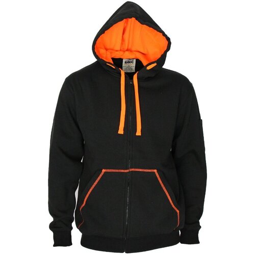 WORKWEAR, SAFETY & CORPORATE CLOTHING SPECIALISTS - Full zip Super Brushed Fleece Hoodie