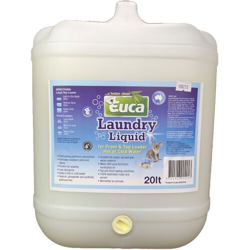 WORKWEAR, SAFETY & CORPORATE CLOTHING SPECIALISTS - LAUNDRY LIQUID EUCALYPTUS 20LT