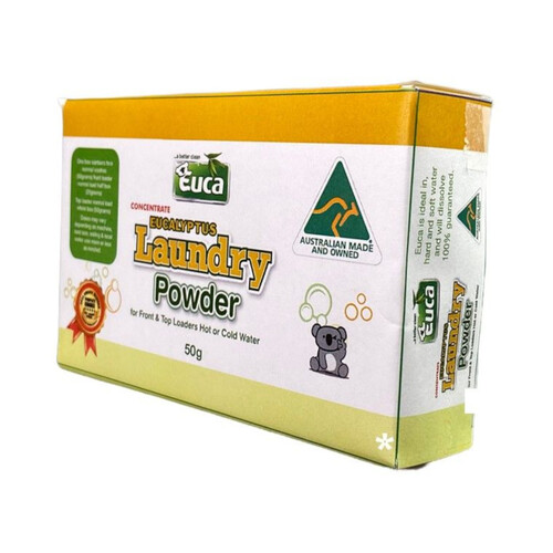 WORKWEAR, SAFETY & CORPORATE CLOTHING SPECIALISTS LAUNDROMAT POWDER EUCALYPTUS BOX 50G