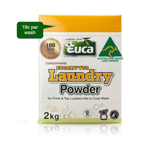 WORKWEAR, SAFETY & CORPORATE CLOTHING SPECIALISTS - LAUNDRY POWDER EUCALYPTUS 2KG BOX