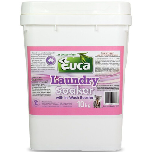 WORKWEAR, SAFETY & CORPORATE CLOTHING SPECIALISTS LAUNDRY SOAKER BRIGHTNR EUCALYPTUS 1OKG TUB