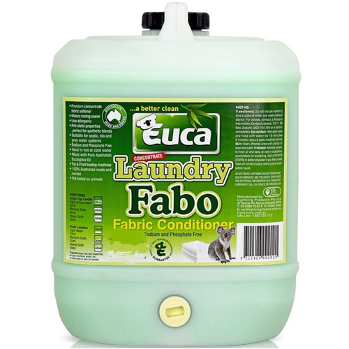 WORKWEAR, SAFETY & CORPORATE CLOTHING SPECIALISTS LAUNDRY FABO CONDITIONER EUCALYPTUS 20LT