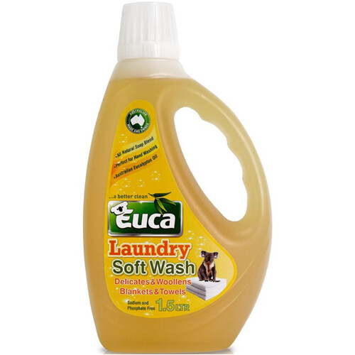 WORKWEAR, SAFETY & CORPORATE CLOTHING SPECIALISTS LAUNDRY SOFT WASH EUCALYPTUS 1.5LT