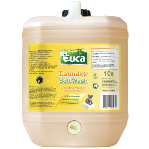 WORKWEAR, SAFETY & CORPORATE CLOTHING SPECIALISTS - LAUNDRY SOFT WASH EUCALYPTUS 20LT