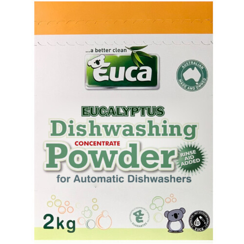 WORKWEAR, SAFETY & CORPORATE CLOTHING SPECIALISTS DISHWASHER POWDER EUCALYPTUS 2KG BOX
