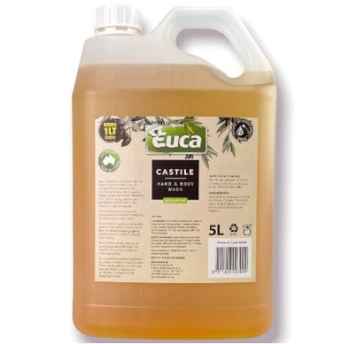 WORKWEAR, SAFETY & CORPORATE CLOTHING SPECIALISTS CASTILE EUCALYPTUS H&B WASH 5L