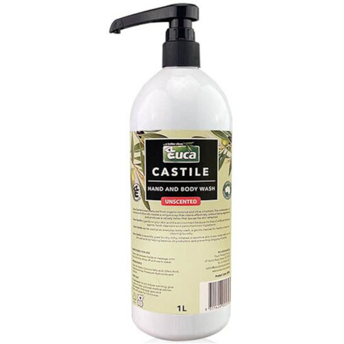 WORKWEAR, SAFETY & CORPORATE CLOTHING SPECIALISTS CASTILE UNSCENTED HAND&B WASH 1L PUMP