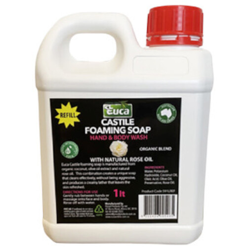 WORKWEAR, SAFETY & CORPORATE CLOTHING SPECIALISTS CASTILE FOAM SOAP ROSE 1L REFILL