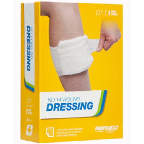 WORKWEAR, SAFETY & CORPORATE CLOTHING SPECIALISTS WOUND DRESSING, NO.14-White-One Size